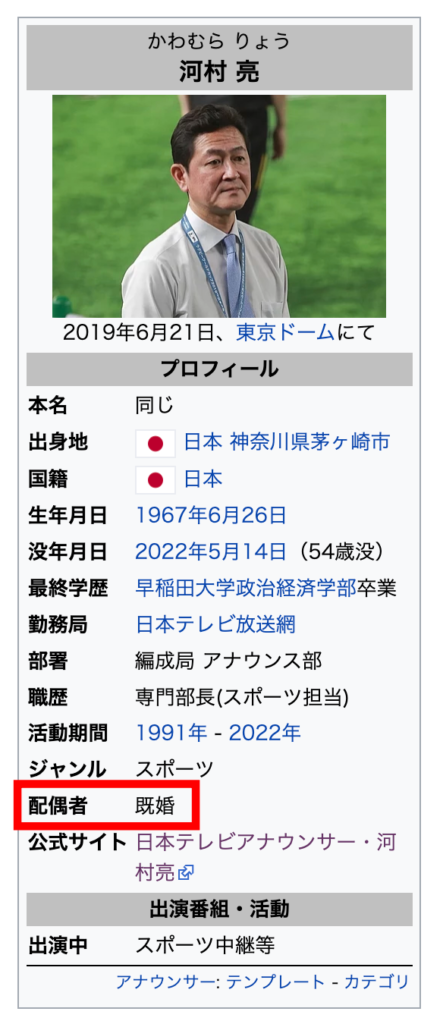 河村亮　バツイチ　元嫁　高瀬由紀子　子供　再婚